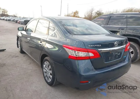 2014 Nissan Sentra Sv из США, поврежденный, VIN 3N1AB7AP6EY243167